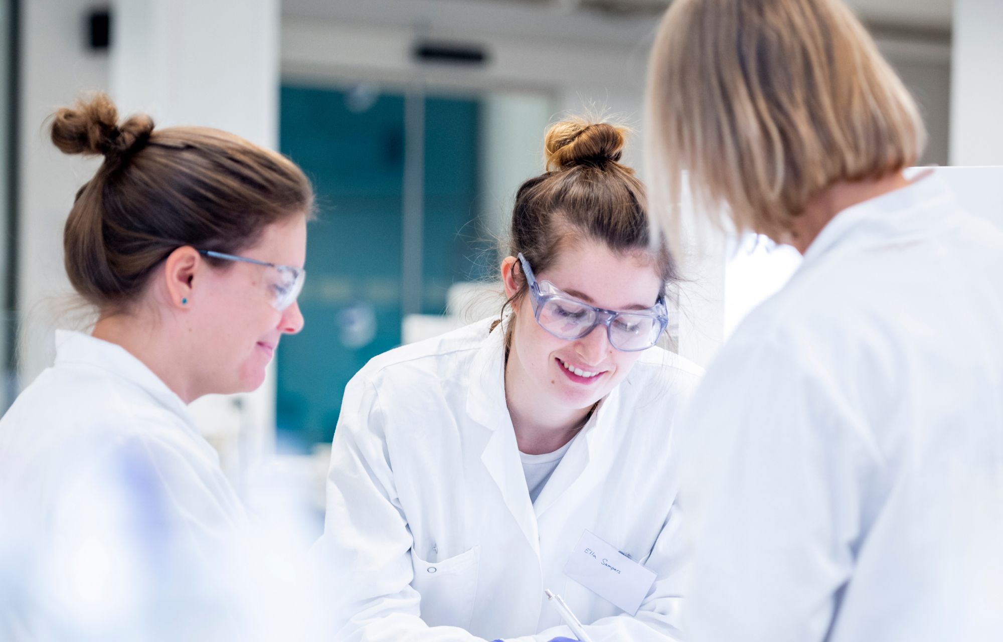 Ambiente laboratorial da AstraZeneca