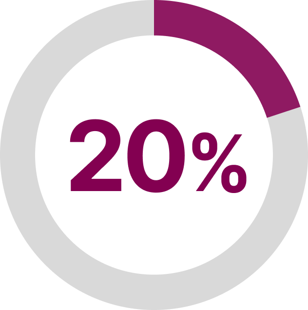 20%